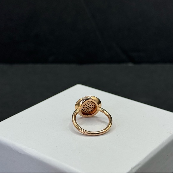 Authentic pandora rose signature ring sz 5 - Picture 2 of 6